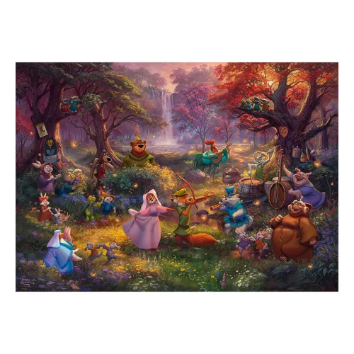  Disney, Robin Hood (58040) Kirakó 1000 db Thomas Kinkade - Schmidt Spiele