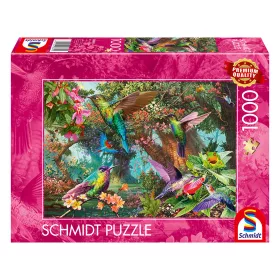    Farbenspiel der Kolibris (58869) Kirakó 1000 db - Schmidt Spiele