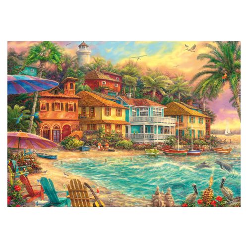 Schmidt Spiele Inselzeit (58555) Kirakó CHUCK PINSON 1000 db 