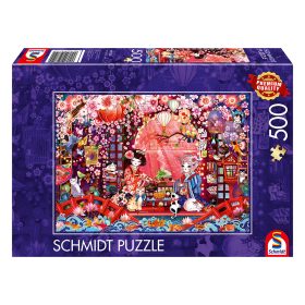   Schmidt Spiele Japanische Teezeremonie 500 db (59712) Kirakó  