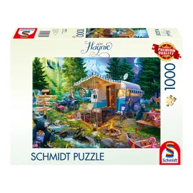    Mit dem Caravan in den Bergen (58575) Kirakó JEFF HAYNIE 1000 db - Schmidt Spiele