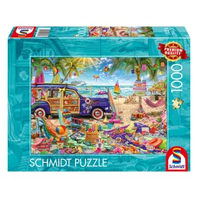    Sonnige Auszeit am Strand (59793) Kirakó 1000 db - Schmidt Spiele