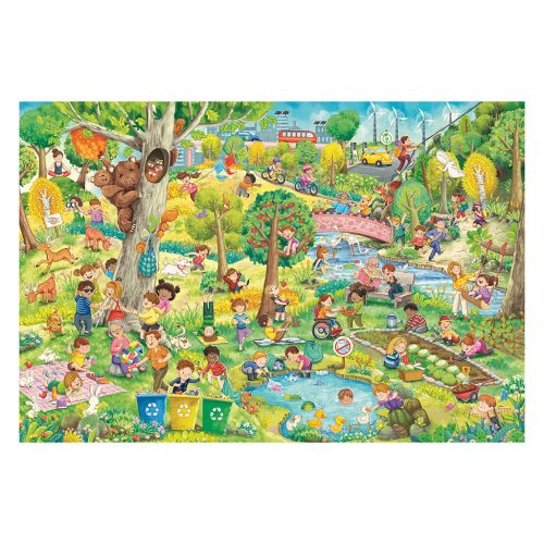 Schmidt Spiele Spiel, Spaß und Umweltschutz 150 db (56531) Gyerek kirakó  