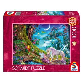   Wo sich Einhorn und Elfe gute Nacht sagen (59790) Kirakó 1000 db - Schmidt Spiele