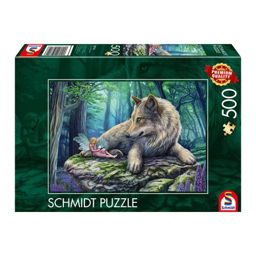  Schmidt Spiele Wolf und Elfe 500 db (59714) Kirakó  
