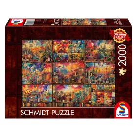    Genussvolle Auszeit, Auf Reisen mit Büchern und Wein, 2000 db (59745) Kirakó - Schmidt Spiele