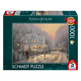   A holiday Gathering (58627) Kirakó 1000 db  - Schmidt Spiele