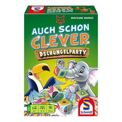 Schmidt Spiele Auch schon clever - Dschungelparty (40682) Gyerekjáték 