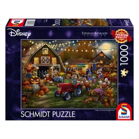    Disney, Mickey & Minnie Pumpkin Festival (58048) Kirakó 1000 db Thomas Kinkade - Schmidt Spiele