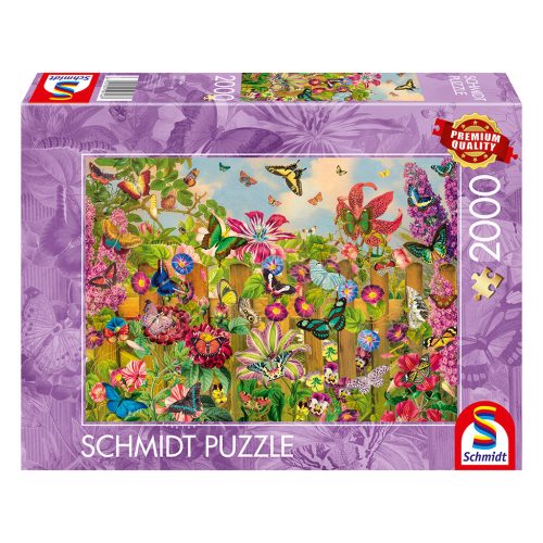 Schmidt Spiele Enchanting butterfly garden (59746) Kirakó 2000 db