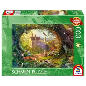    Fairy tale castle and forest magic (58878) Kirakó 1000 db - Schmidt Spiele
