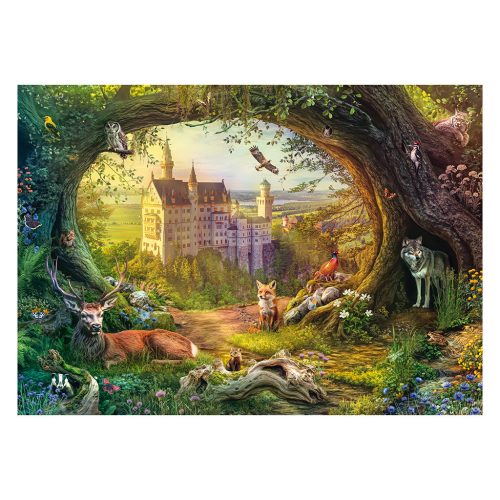 Schmidt Spiele Fairy tale castle and forest magic (58878) Kirakó 1000 db