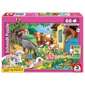 Schmidt Spiele Farm animals (56574) Gyerek kirakó 60 db