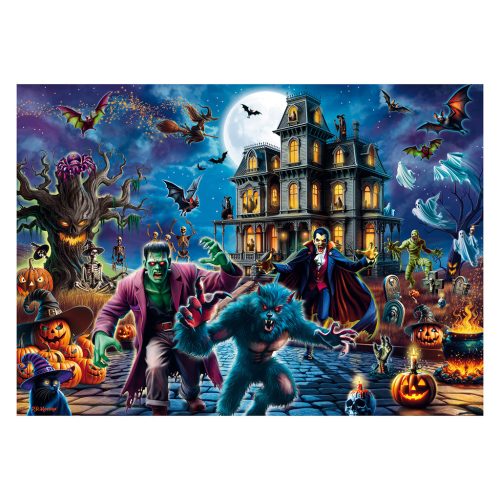 Schmidt Spiele Halloween night (58871) Kirakó 1000 db