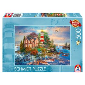 Schmidt Spiele Lighthouse on the rock (59716) Kirakó 500 db