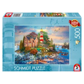    Lighthouse on the rock (59716) Kirakó 500 db - Schmidt Spiele