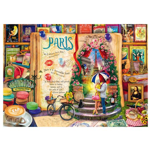 Schmidt Spiele Memories of Paris (58599) Kirakó AIMEE STEWARD 1000 db