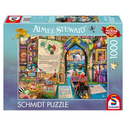Schmidt Spiele Memories of Venice (58597) Kirakó AIMEE STEWARD 1000 db