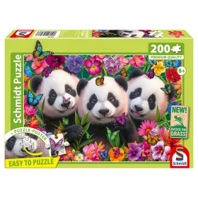  Panda Trio (56578) Gyerek kirakó 200 db - Schmidt Spiele