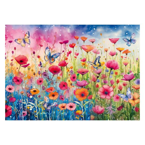 Schmidt Spiele Poppy field  (58873) Kirakó 1000 db