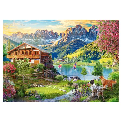 Schmidt Spiele Relaxing in the Dolomites (58886) Kirakó 1000 db