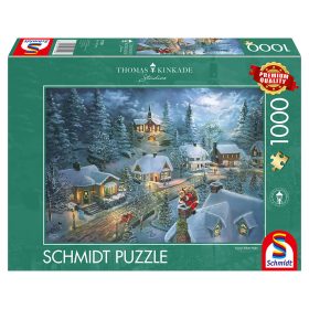 Schmidt Spiele Santas Silent Night (57529) Kirakó 1000 db  