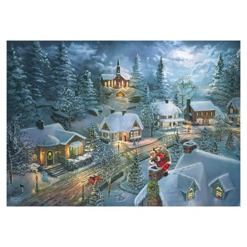 Schmidt Spiele Santas Silent Night (57529) Kirakó 1000 db  