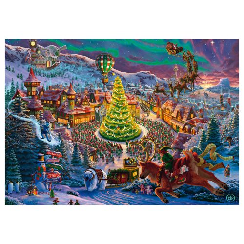 Schmidt Spiele Santas's North Pole (58609) Kirakó ZAC KINKADE 1000 db