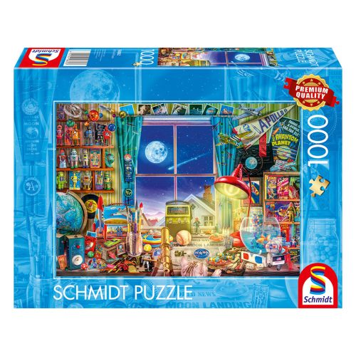 Schmidt Spiele Up to the moon (58882) Kirakó 1000 db