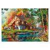 Schmidt Spiele Water mill in autumn (58881) Kirakó 1000 db