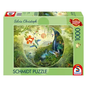    Yin & Yang, In the forest of hummingbirds (58595) Kirakó SILVIA CHRISTOPH 1000 db - Schmidt Spiele