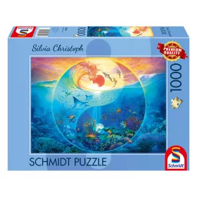    Yin & Yang, In the realm of marine animals (58594) Kirakó SILVIA CHRISTOPH 1000 db - Schmidt Spiele