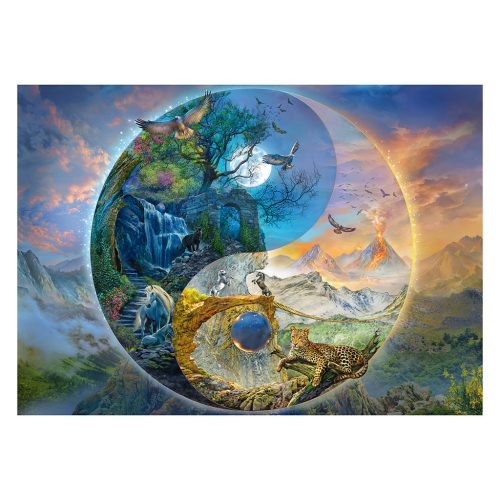 Schmidt Spiele Yin & Yang, Mountain world (58596) Kirakó SILVIA CHRISTOPH 1000 db