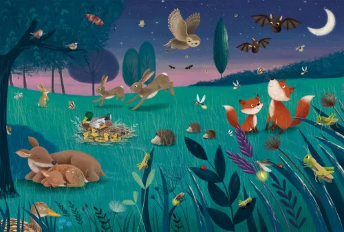  Forest and meadow animals 3x24 db (56581) Gyerek kirakó - Schmidt Spiele
