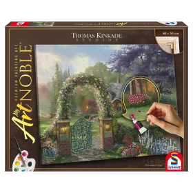   Hummingbird Cottage (46166) festhető vászonkép Thomas Kinkade - Schmidt Spiele 