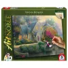 Lamplight Manor (46167) festhető vászonkép Thomas Kinkade - Schmidt Spiele 