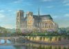 Schmidt Spiele Notre Dame (58796) Kirakó 1000 db Thomas Kinkade