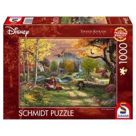    Disney, Fox and Hound (58050) Kirakó 1000 db Thomas Kinkade - Schmidt Spiele