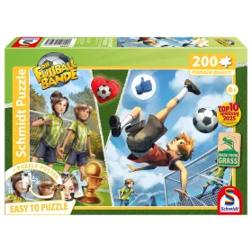   Die Fussballbande, Leons Fallrückzieher, 200 db (56598) Gyerek kirakó - Schmidt Spiele