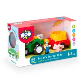  Taylor's Tractor Ride  - WOW Toys