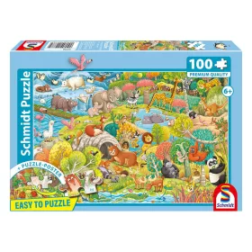    Animals everywhere, 100 db (55778) Gyerek kirakó - Schmidt Spiele
