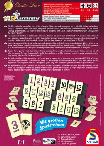  Classic Line MyRummy fémdobozban (49474) társasjáték - Schmidt Spiele