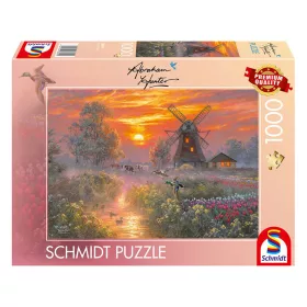    Evening peace (58809) Kirakó 1000 db Abraham Hunter - Schmidt Spiele
