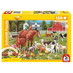    Farmyard animal, 150 db (56590) Gyerek kirakó - Schmidt Spiele
