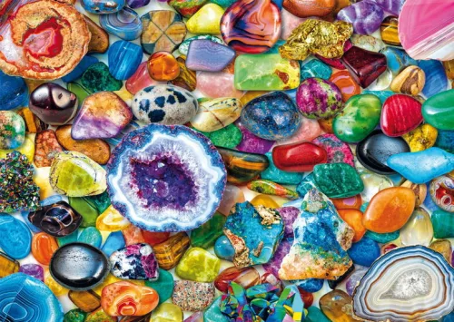  Gemstone potpourri, 592 db (59722) Hexa kirakó - Schmidt Spiele