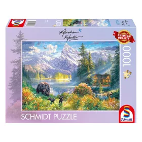    Mountain idyll (58808) Kirakó 1000 db Abraham Hunter - Schmidt Spiele