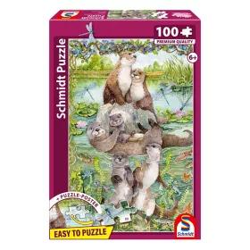    Otter family, 100 db (55846) Gyerek kirakó - Schmidt Spiele
