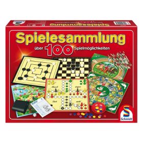   Schmidt Spiele Játékgyűjtemény /100 játék  társasjáték (49147) 