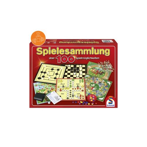 Játékgyűjtemény/Spielesammlung/100 játék (49147) - Társasjáték