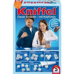   Kniffel -  Kockapóker bőr dobópohárral (49030) - Társasjáték